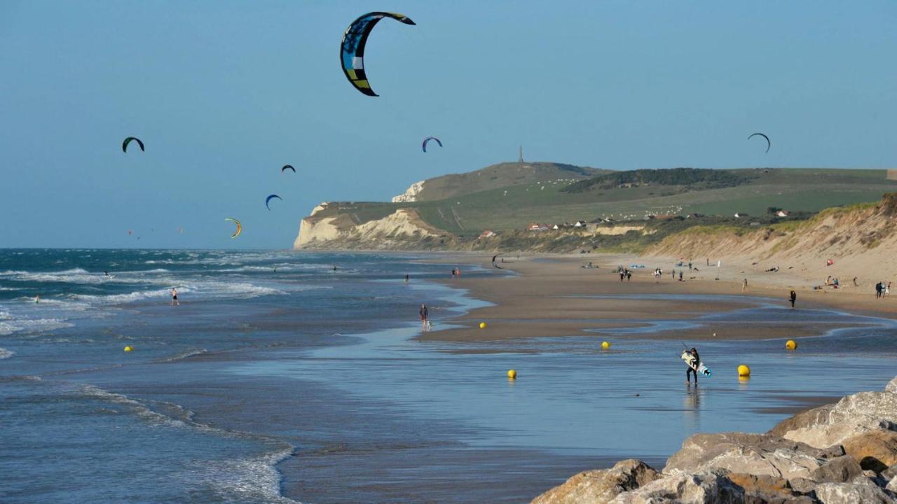 Studio Plage, Vue Mer Et Dragon, Garage Pour Moto Calais Exterior photo