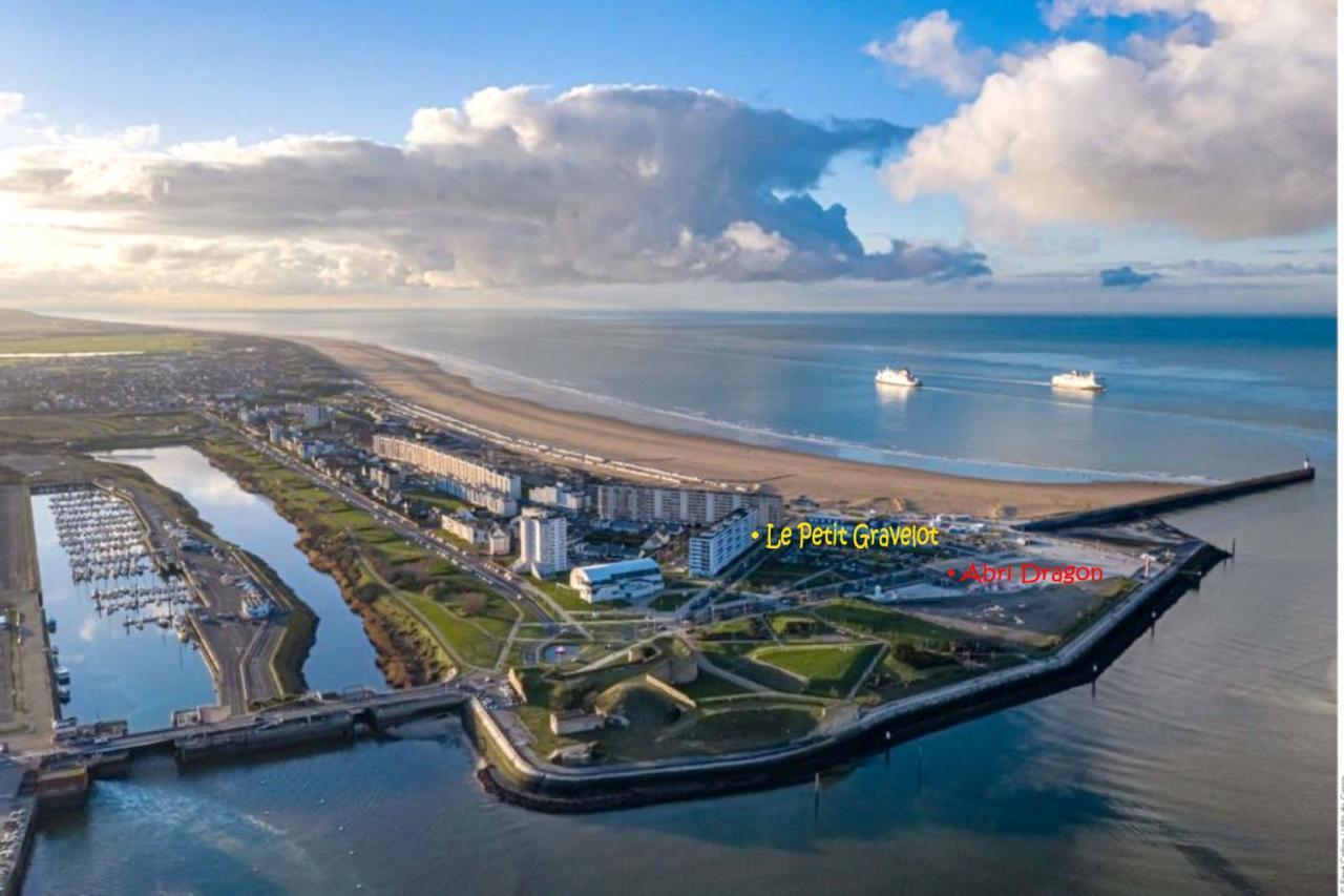 Studio Plage, Vue Mer Et Dragon, Garage Pour Moto Calais Exterior photo